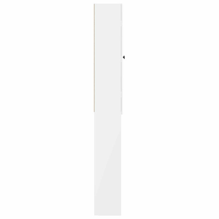 Toilet Skab BREDA Hvid højglans 66 x 25,5 x 190 cm