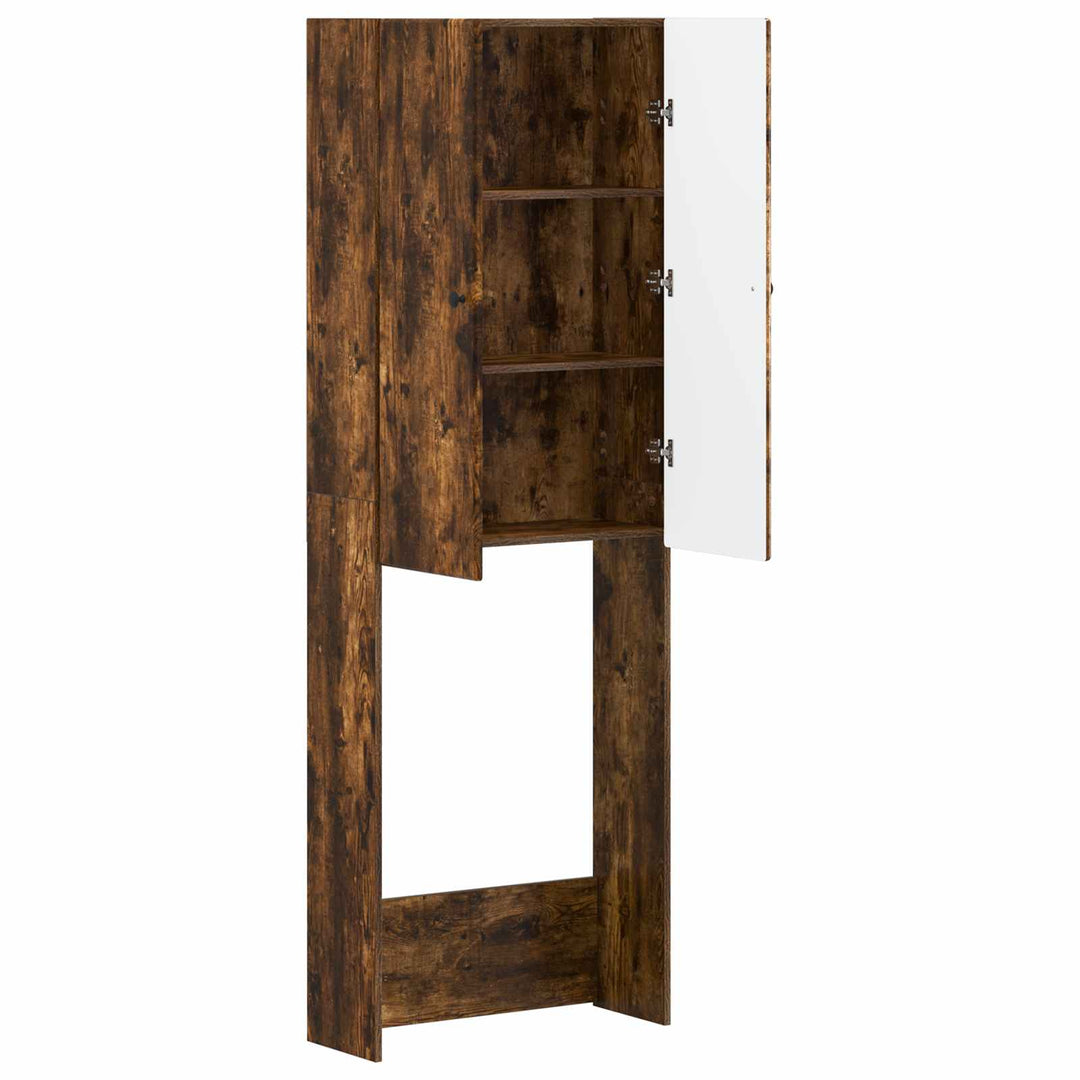 Toilet Skab BREDA Røget eg 66 x 25,5 x 190 cm Konstrueret træ