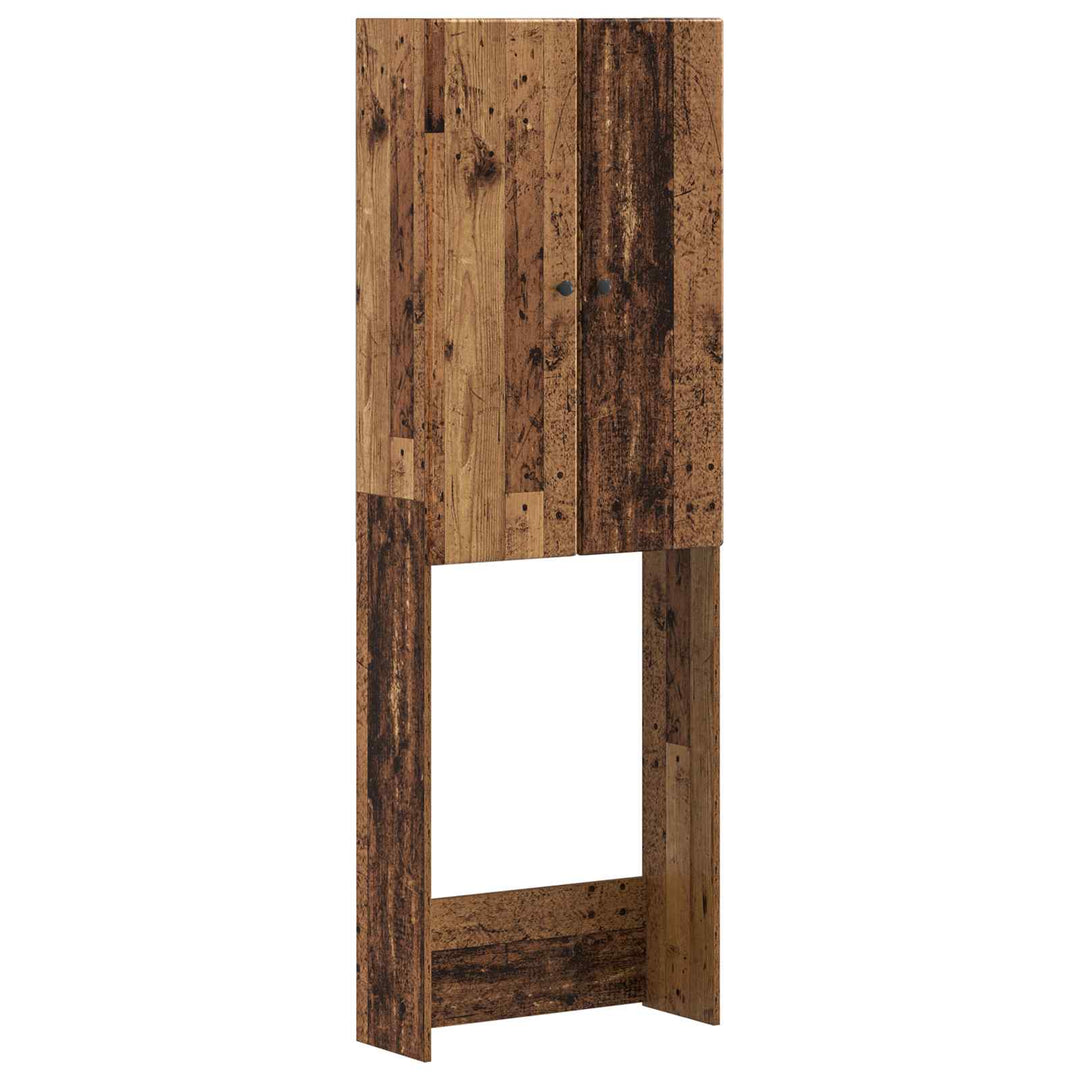Toilet Skab BREDA Gammelt træ 66 x 25,5 x 190 cm