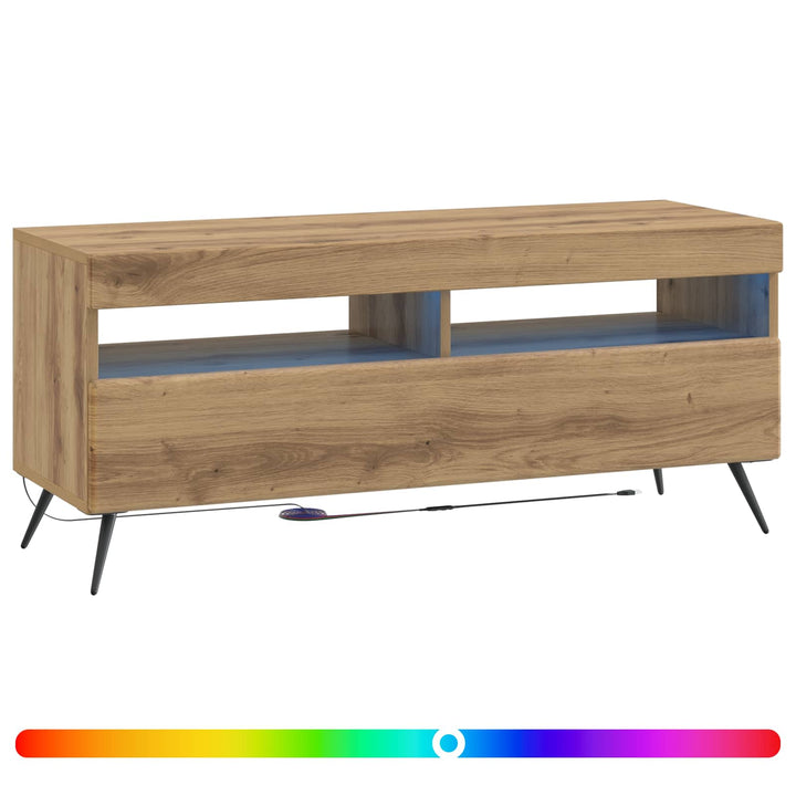 LED TV-skab Artisan-eg Konstrueret træ