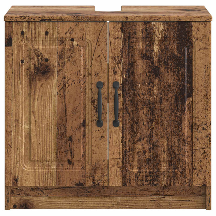Badeværelsesskabsunder UTRECHT Gammelt træ 59,5 x 31,5 x 59 cm