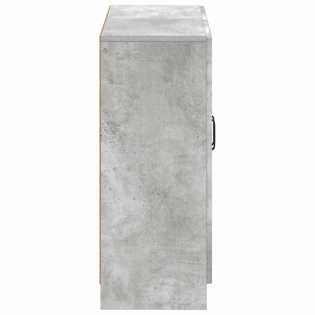 Badeværelse Opbevaringsskab UTRECHT Betongrå 59,5 x 31 x 77 cm