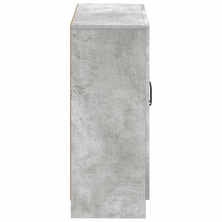Badeværelse Opbevaringsskab UTRECHT Betongrå 59,5 x 31 x 77 cm