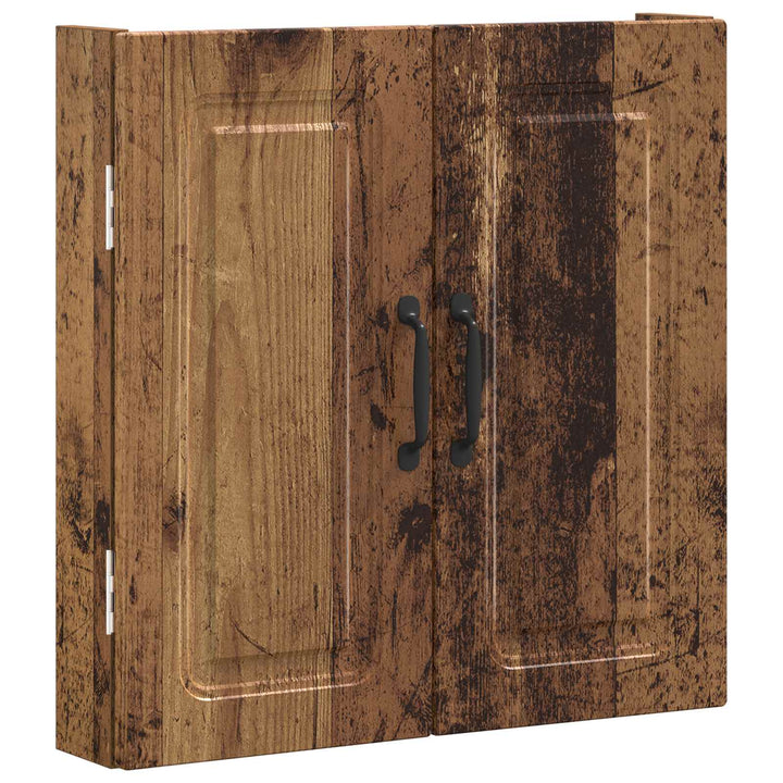 Dartboard Skab UTRECHT Gammelt træ 52,5 x 10,5 x 53,5 cm