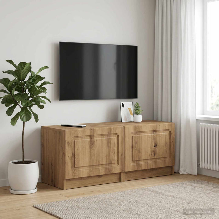 TV-skab Artisan-eg Konstrueret træ