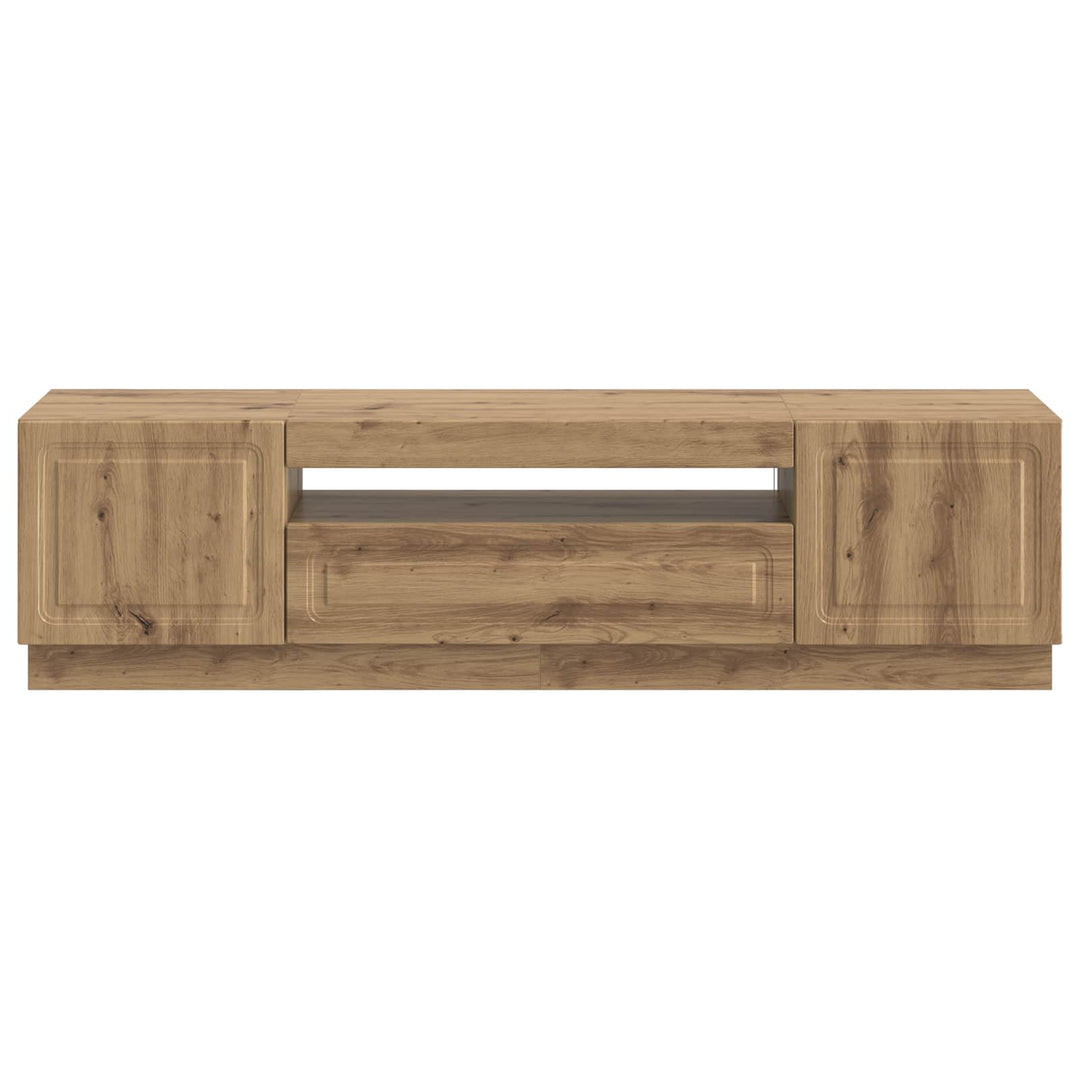 LED TV-skab Artisan-eg Konstrueret træ