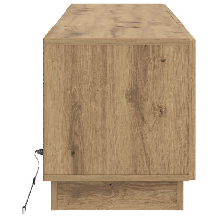 LED TV-skab Artisan-eg Konstrueret træ