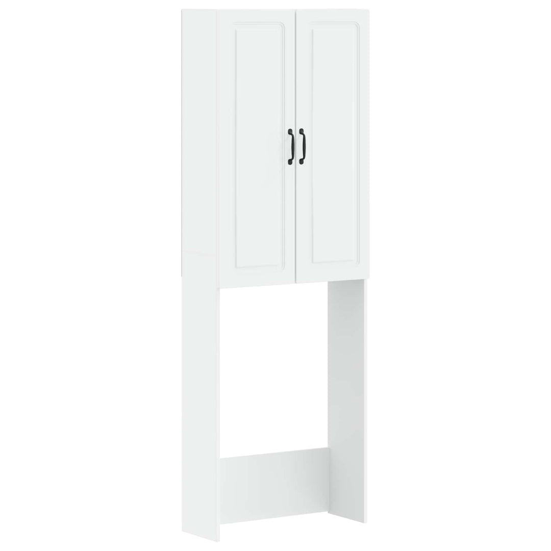 Toilet Skab UTRECHT Hvid 66 x 25,5 x 190 cm Konstrueret træ