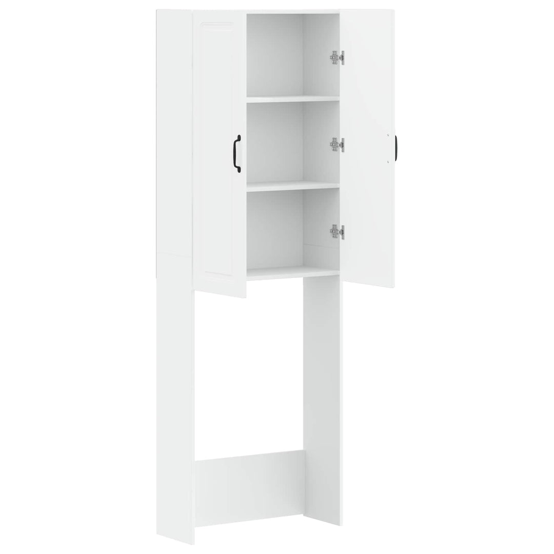 Toilet Skab UTRECHT Hvid 66 x 25,5 x 190 cm Konstrueret træ