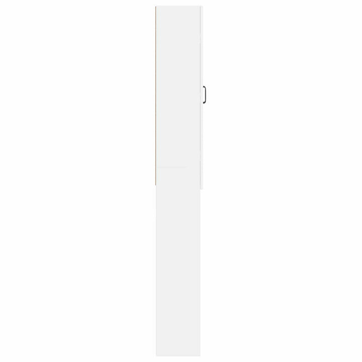 Toilet Skab UTRECHT Hvid 66 x 25,5 x 190 cm Konstrueret træ