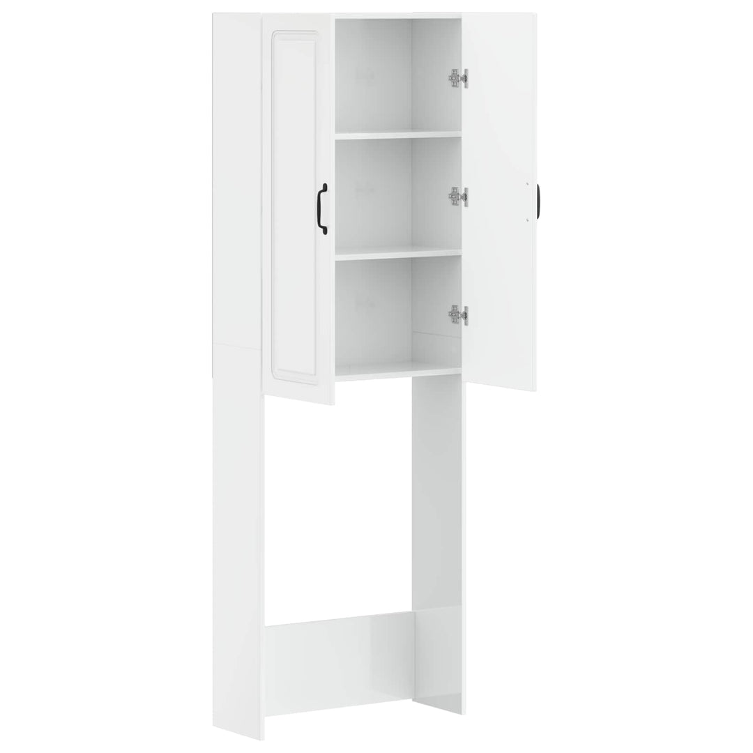 Toilet Skab UTRECHT Hvid højglans 66 x 25,5 x 190 cm
