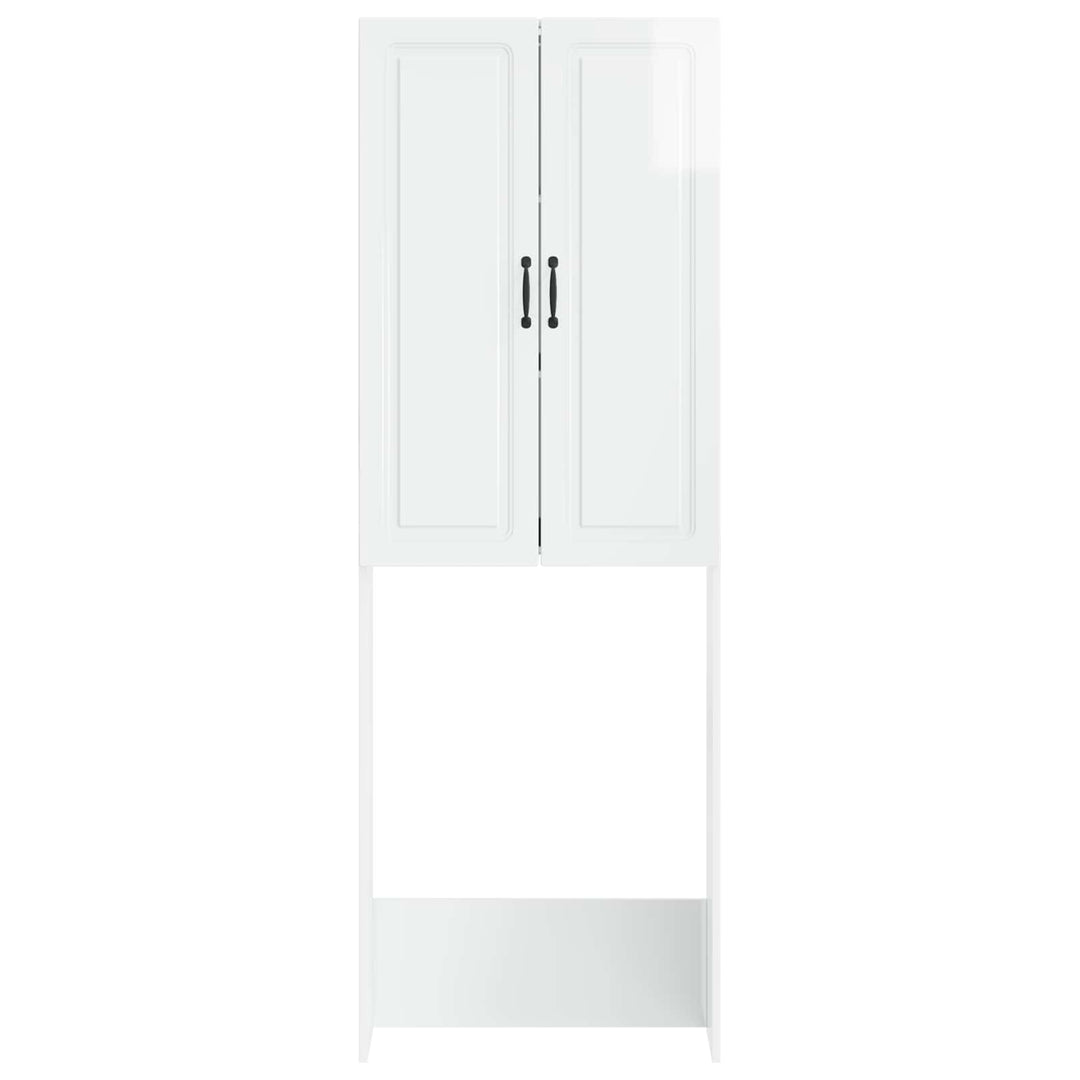 Toilet Skab UTRECHT Hvid højglans 66 x 25,5 x 190 cm