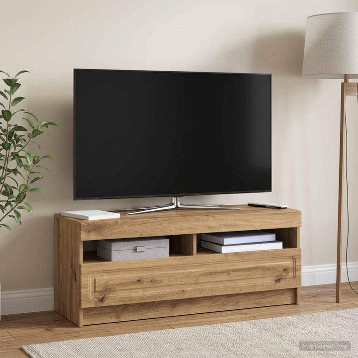 LED TV-skab Artisan-eg Konstrueret træ