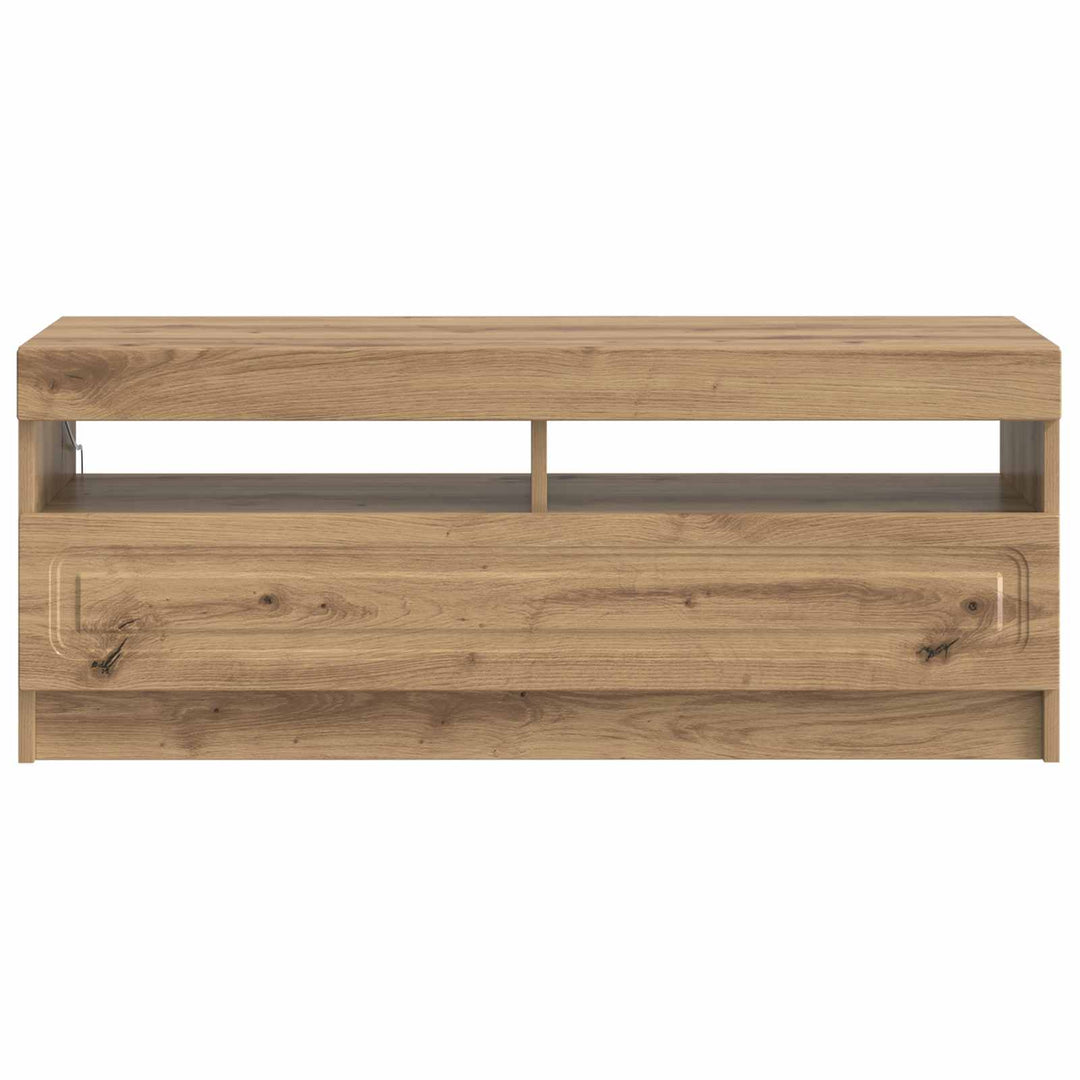 LED TV-skab Artisan-eg Konstrueret træ