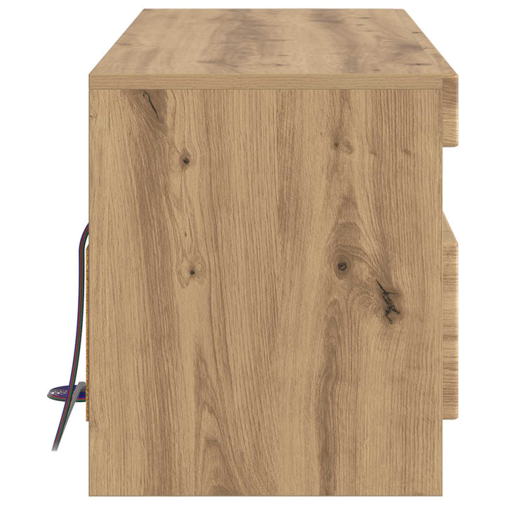 LED TV-skab Artisan-eg Konstrueret træ