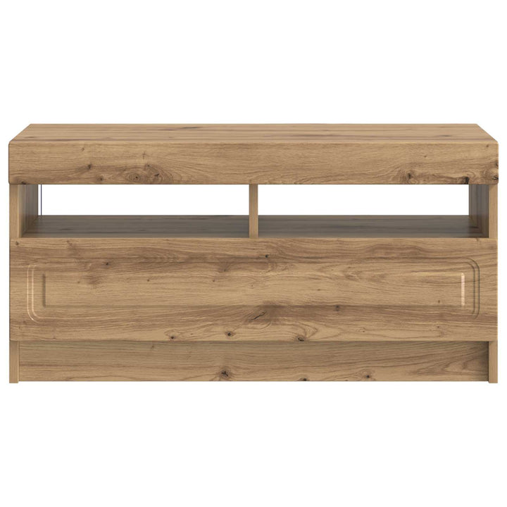 LED TV-skab Artisan-eg Konstrueret træ