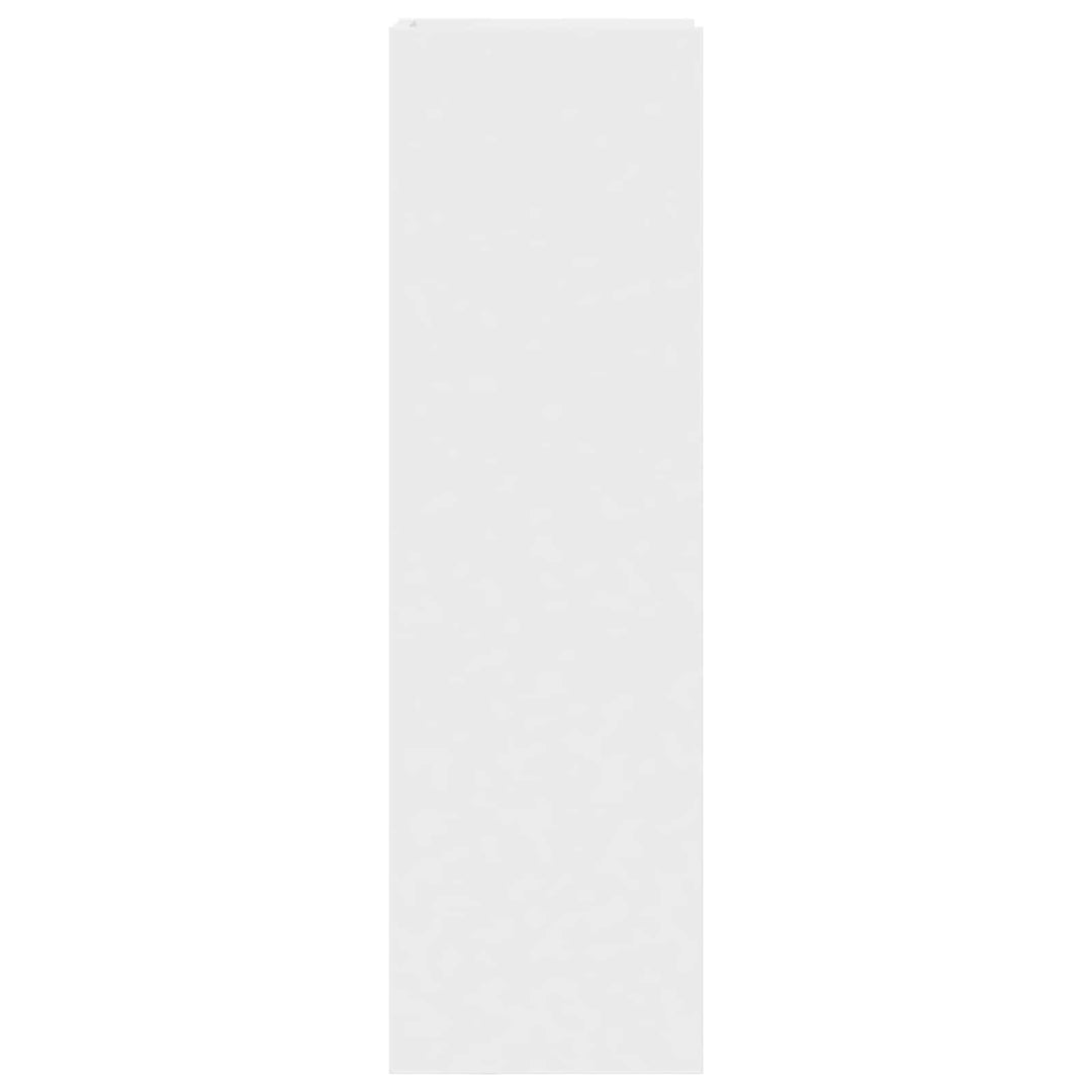 Planteholder 2 pcs Hvid 30 x 30 x 100 cm Konstrueret træ
