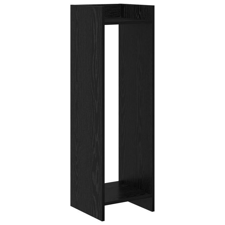 Planteholder 2 stk. Sort eg 30 x 30 x 100 cm Konstrueret træ