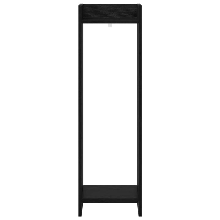 Planteholder 2 stk. Sort eg 30 x 30 x 100 cm Konstrueret træ