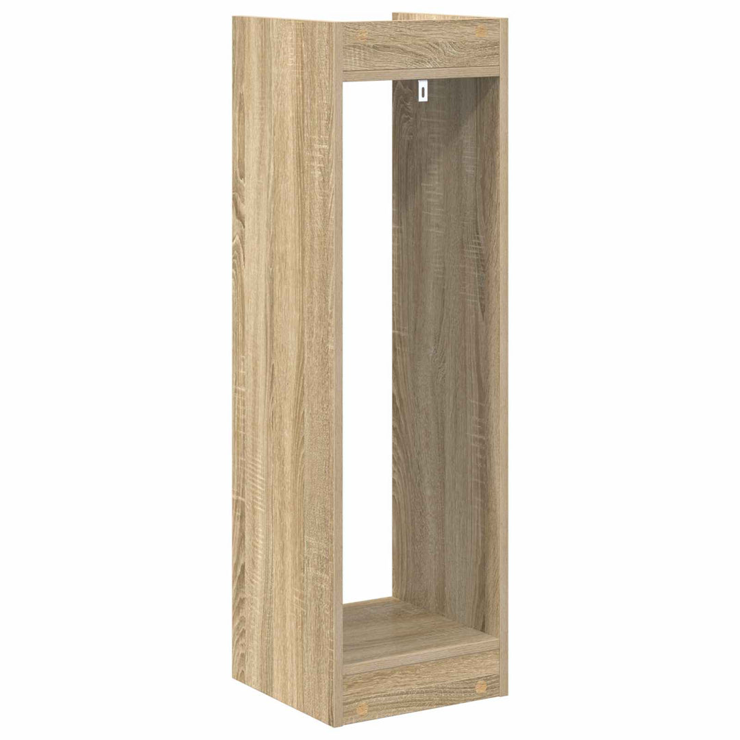 Planteholder Sonoma eg 30 x 30 x 100 cm Konstrueret træ