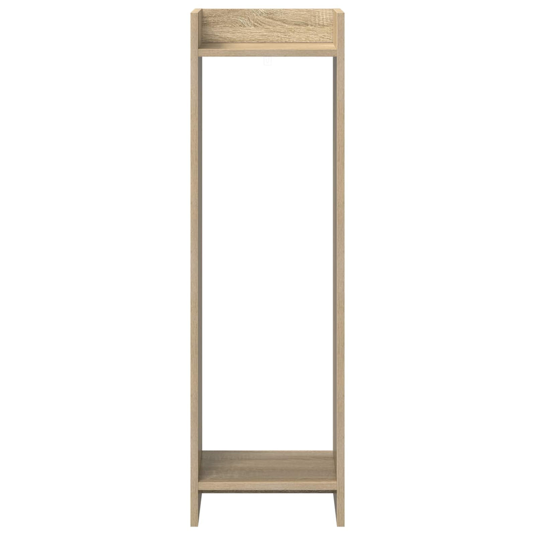 Planteholder Sonoma eg 30 x 30 x 100 cm Konstrueret træ