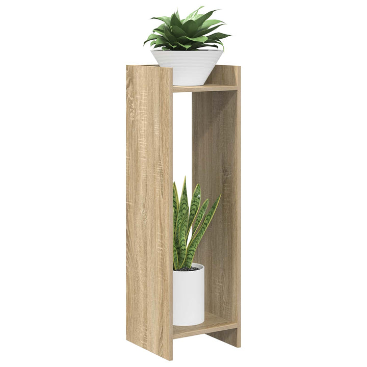 Planteholder 2 pcs Sonoma eg 30 x 30 x 100 cm Konstrueret træ