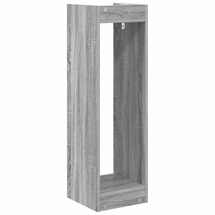 Planteholder Grå Sonoma 30 x 30 x 100 cm Konstrueret træ