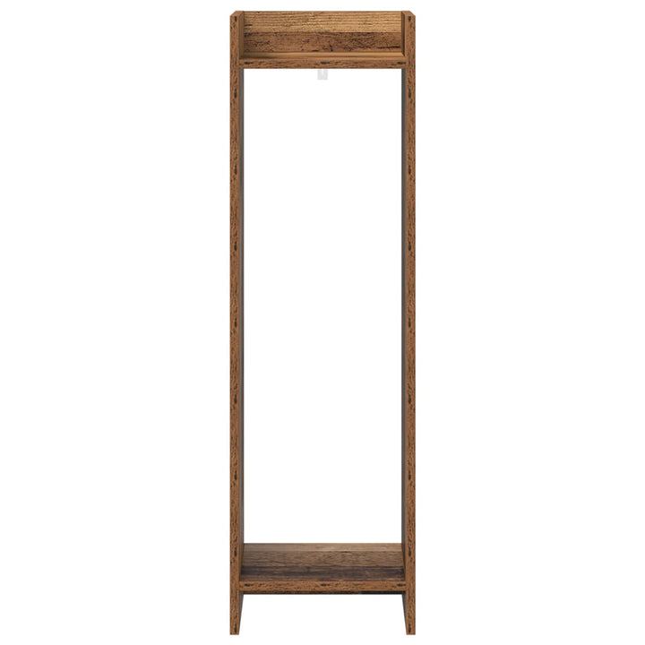 Planteholder Gammelt træ 30 x 30 x 100 cm Konstrueret træ