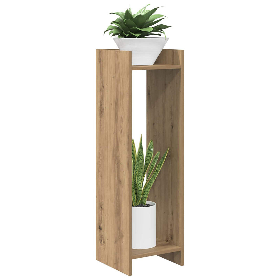 Planteholder Artisan Eg 30 x 30 x 100 cm Konstrueret træ
