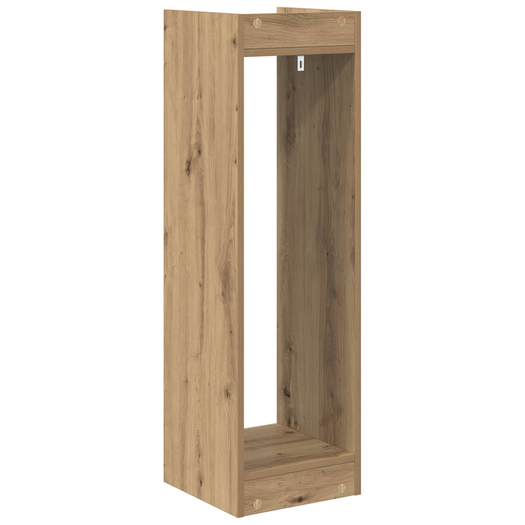 Planteholder 2 pcs Artisan Eg 30 x 30 x 100 cm Konstrueret træ