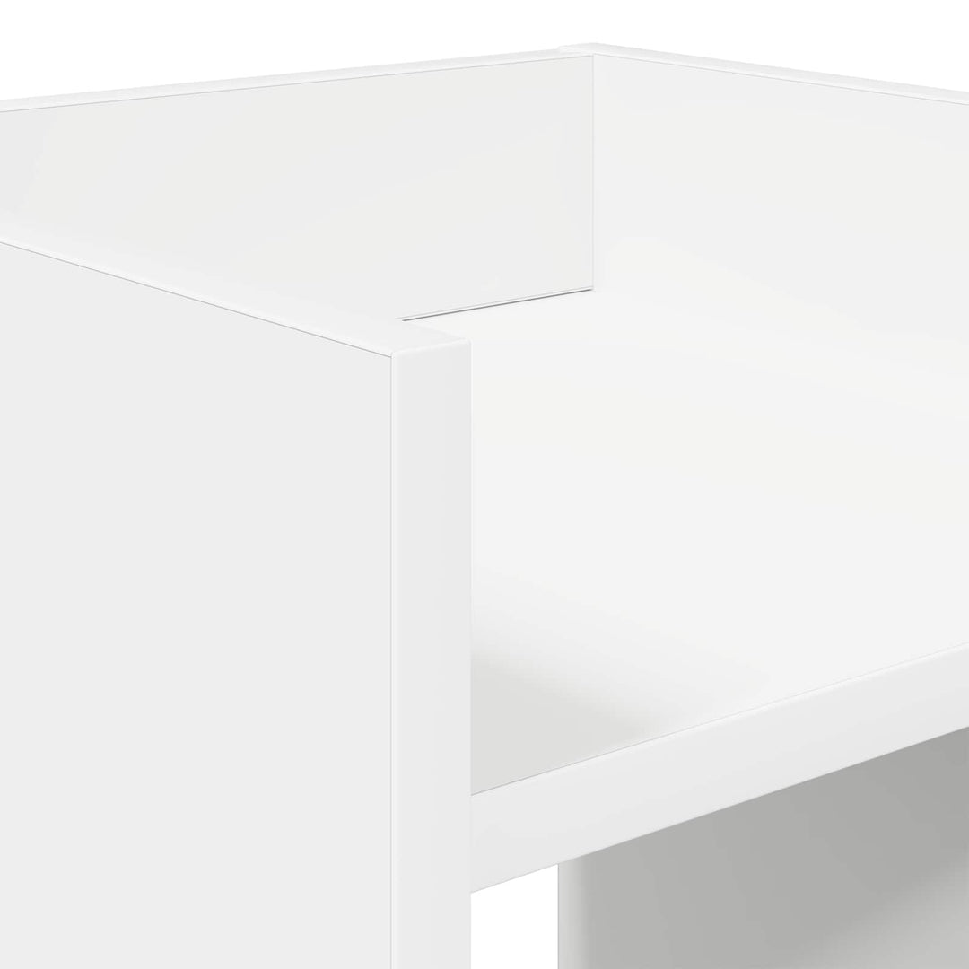 Planteholder Hvid 30 x 30 x 80 cm Konstrueret træ