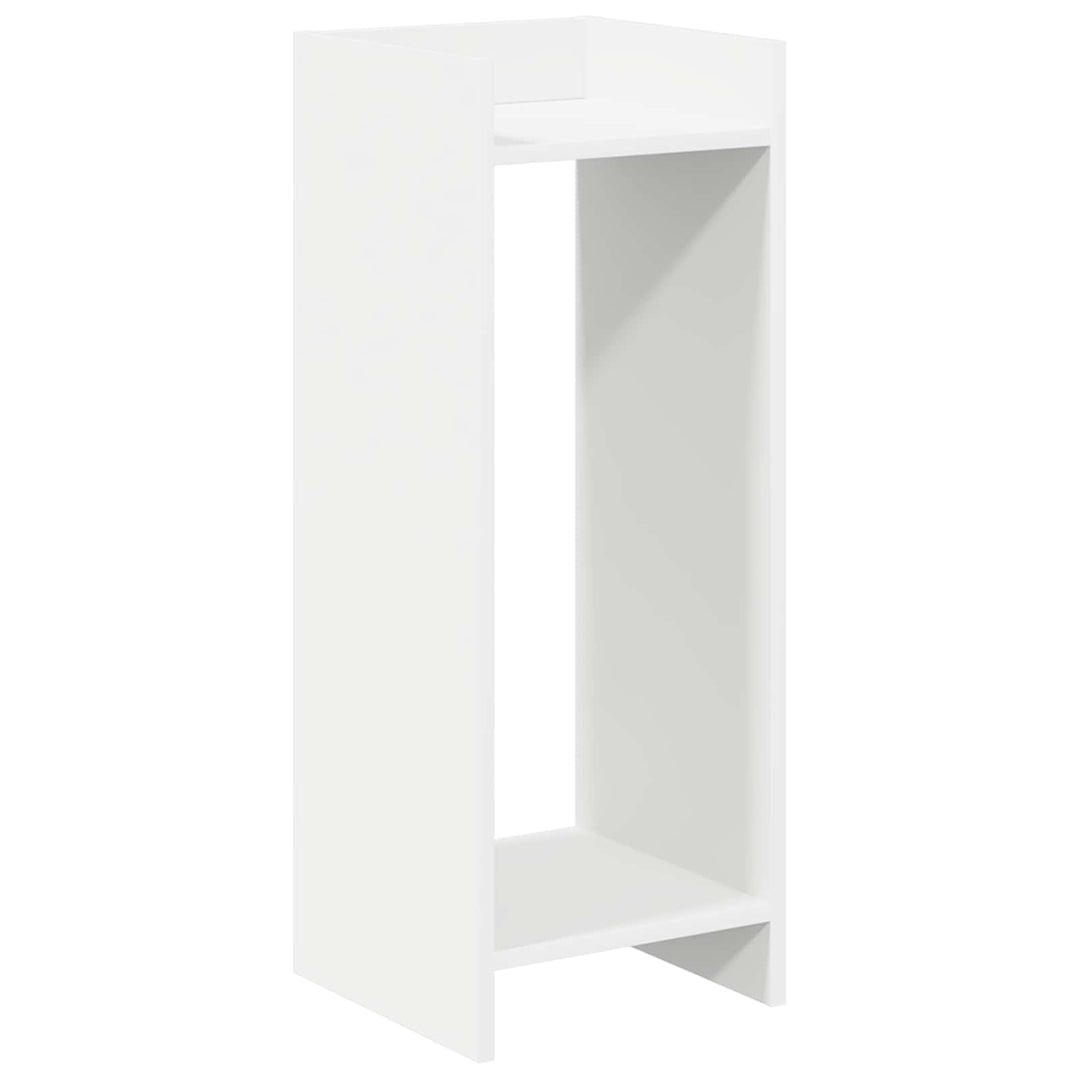 Planteholder Hvid 30 x 30 x 80 cm Konstrueret træ