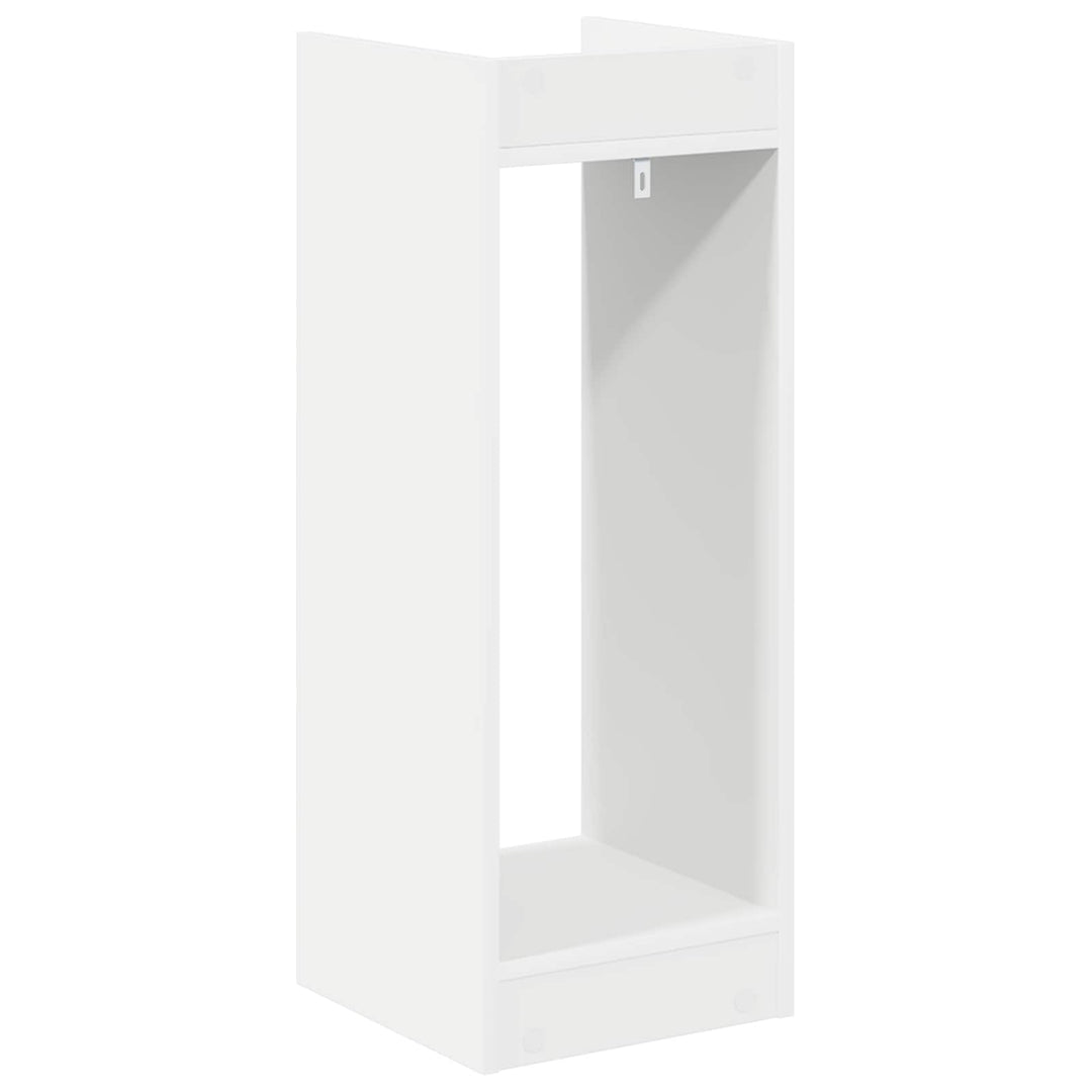 Planteholder Hvid 30 x 30 x 80 cm Konstrueret træ