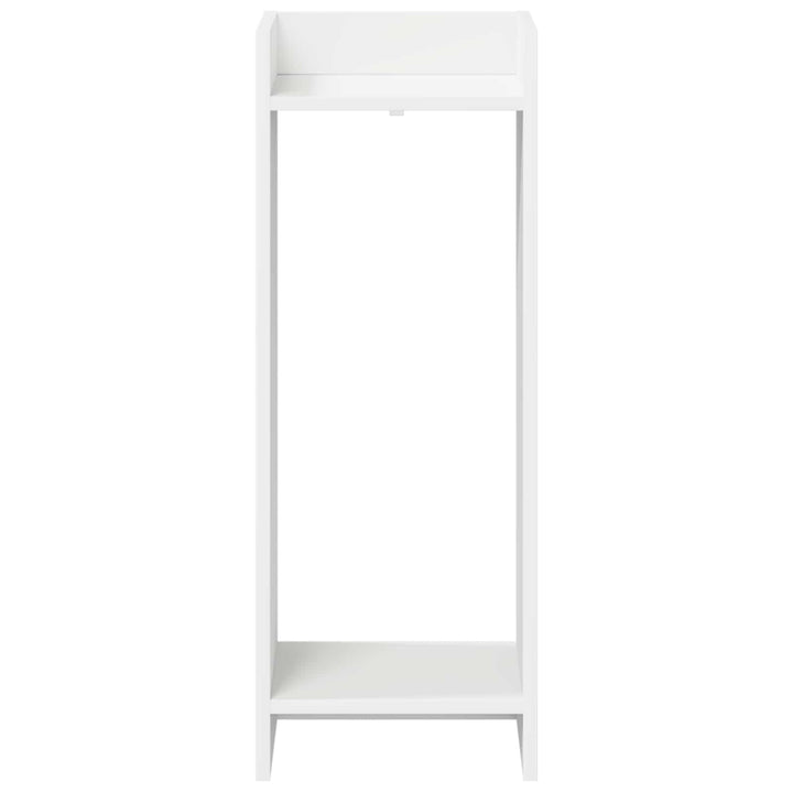 Planteholder Hvid 30 x 30 x 80 cm Konstrueret træ