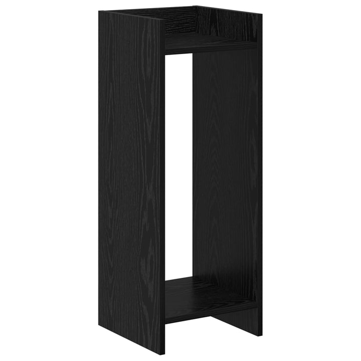 Planteholder 2 stk. Sort eg 30 x 30 x 80 cm Konstrueret træ