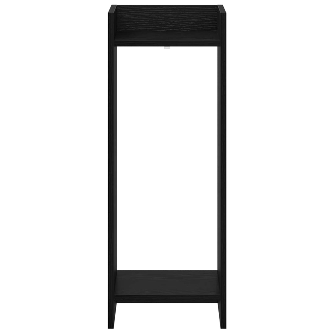 Planteholder 2 stk. Sort eg 30 x 30 x 80 cm Konstrueret træ