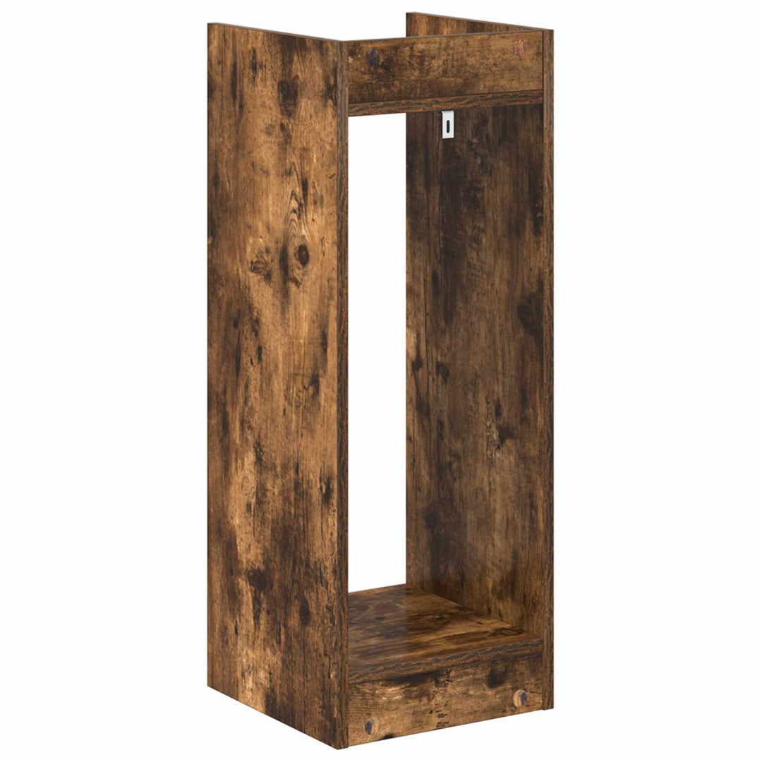 Planteholder 2 pcs Røget Eg 30 x 30 x 80 cm Konstrueret træ