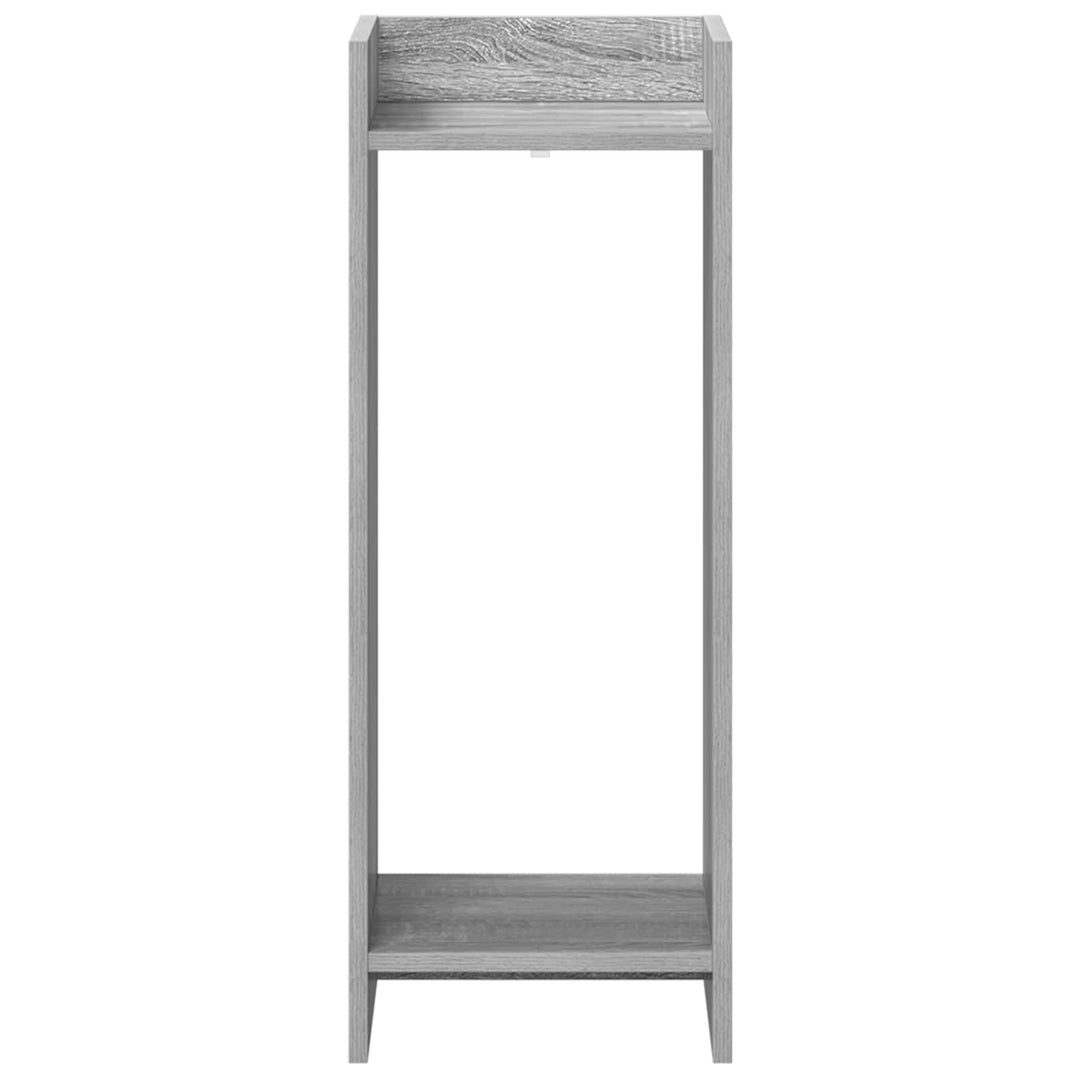 Planteholder 2 pcs Grå Sonoma 30 x 30 x 80 cm Konstrueret træ