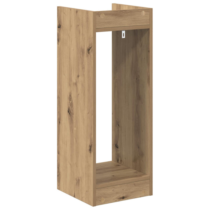 Planteholder Artisan Eg 30 x 30 x 80 cm Konstrueret træ