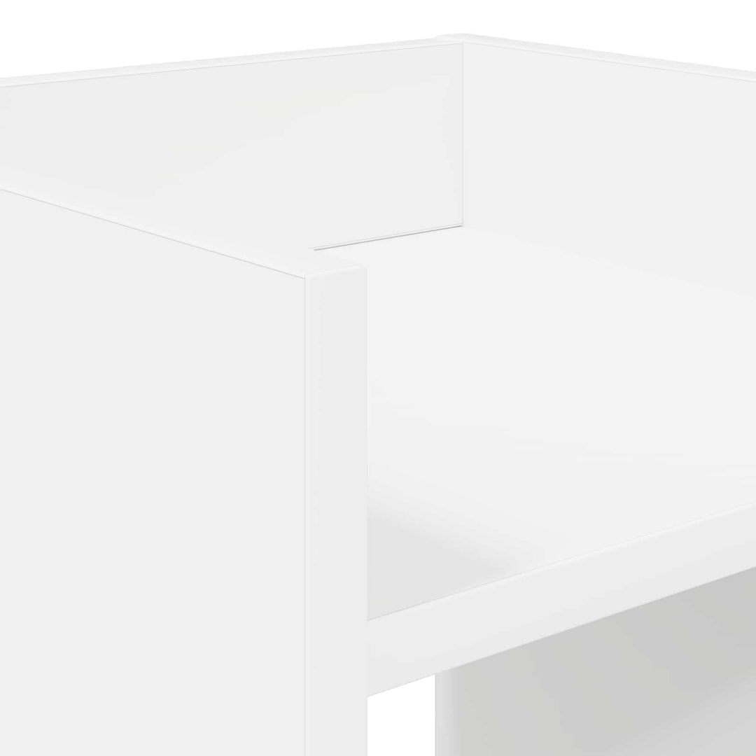 Planteholder Hvid 30 x 30 x 60 cm Konstrueret træ