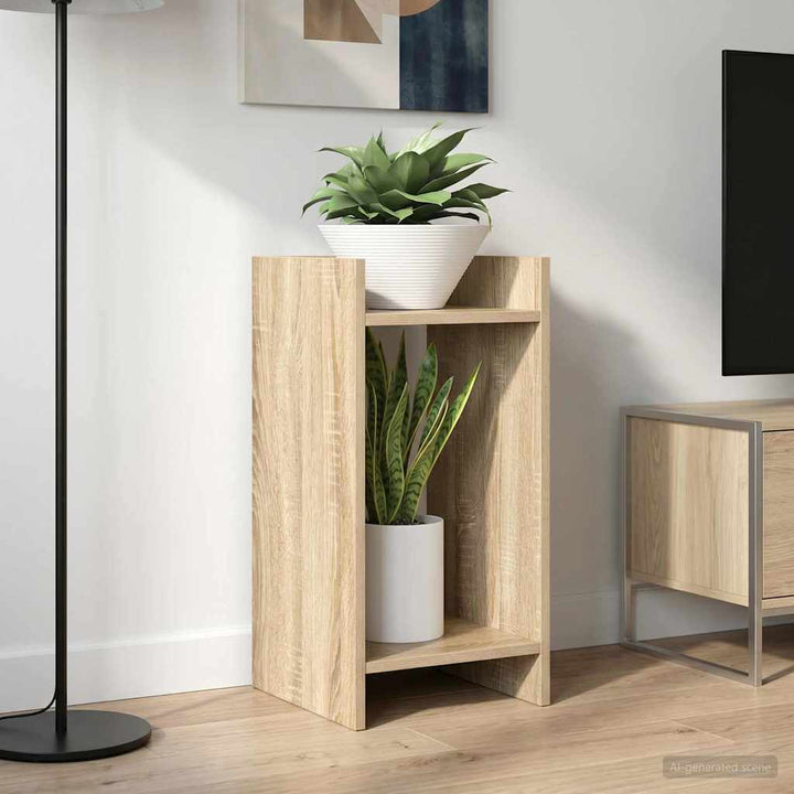 Planteholder 2 pcs Sonoma eg 30 x 30 x 60 cm Konstrueret træ