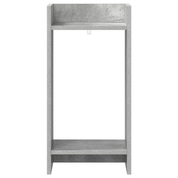 Planteholder Betongrå 30 x 30 x 60 cm Konstrueret træ