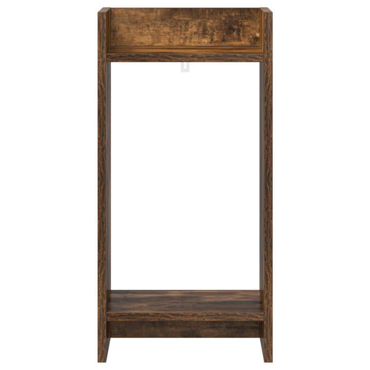 Planteholder Røget eg 30 x 30 x 60 cm Konstrueret træ