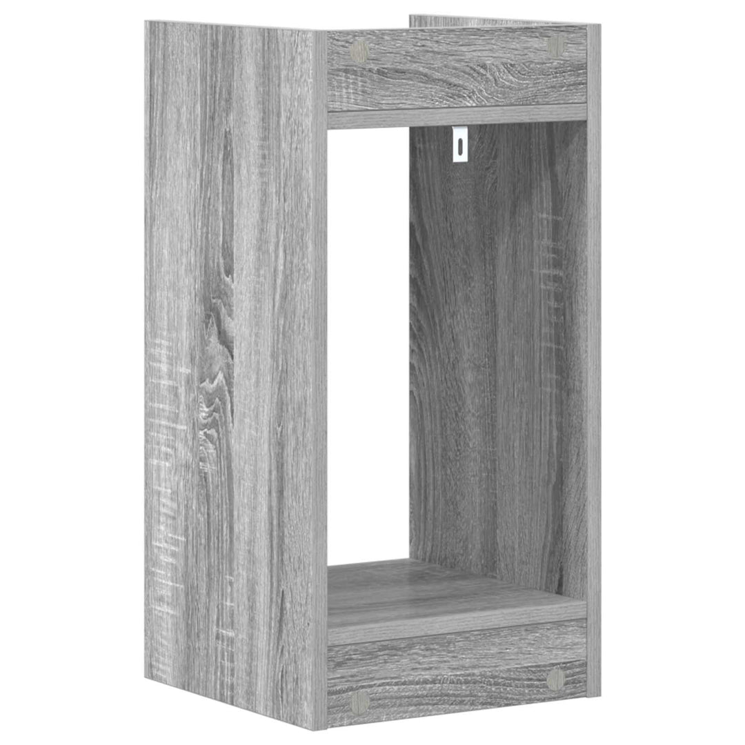Planteholder Grå Sonoma 30 x 30 x 60 cm Konstrueret træ