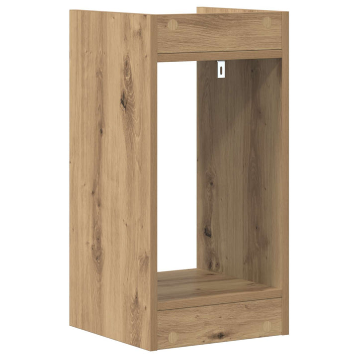Planteholder Artisan Eg 30 x 30 x 60 cm Konstrueret træ