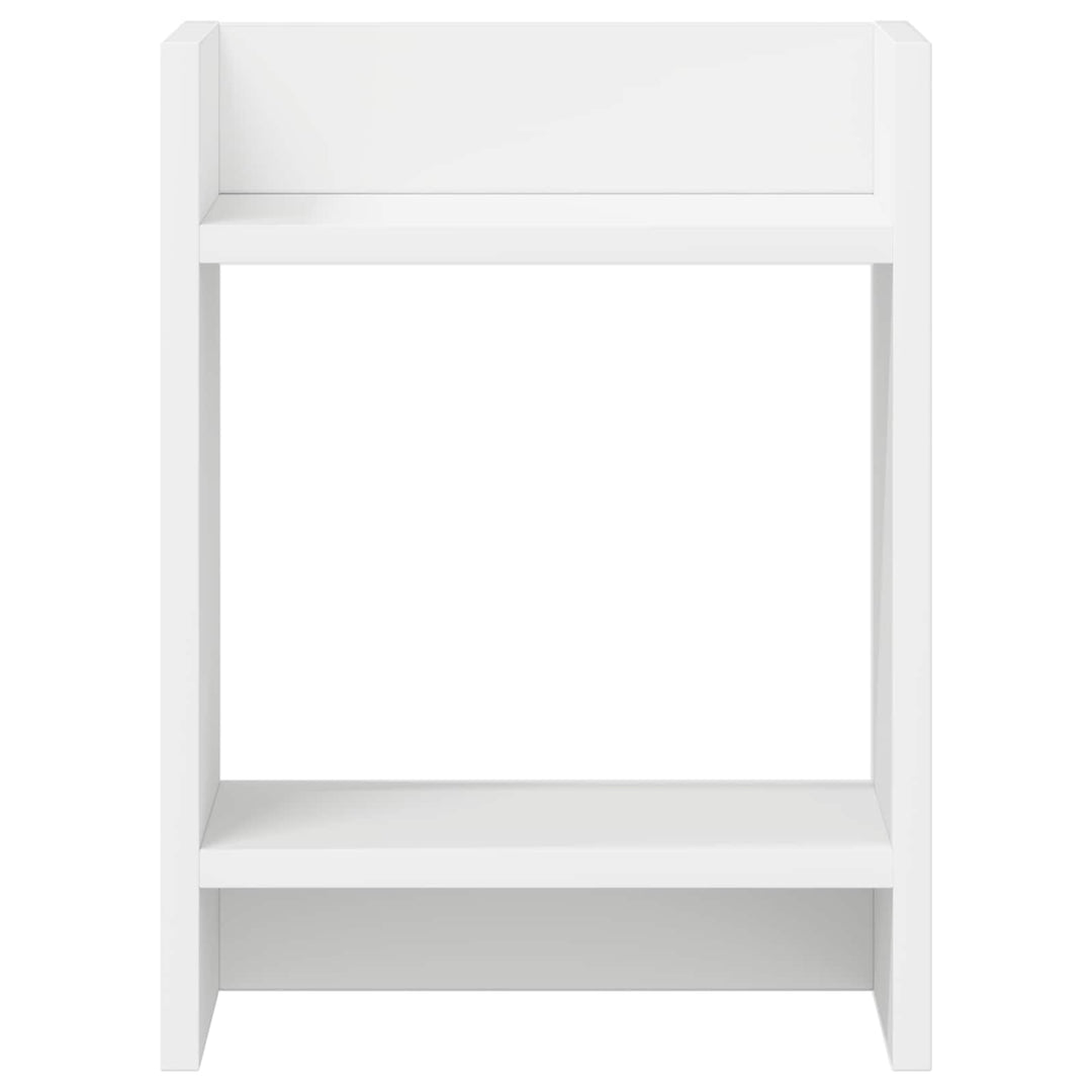 Planteholder 2 pcs Hvid 30 x 30 x 40 cm Konstrueret træ