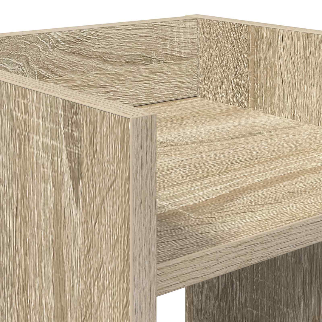 Planteholder Sonoma-eg 30 x 30 x 40 cm Konstrueret træ