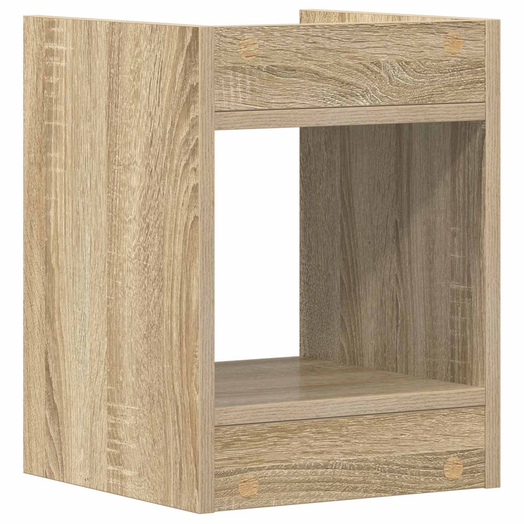 Planteholder Sonoma-eg 30 x 30 x 40 cm Konstrueret træ