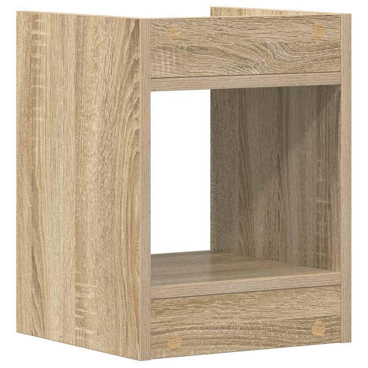 Planteholder Sonoma-eg 30 x 30 x 40 cm Konstrueret træ