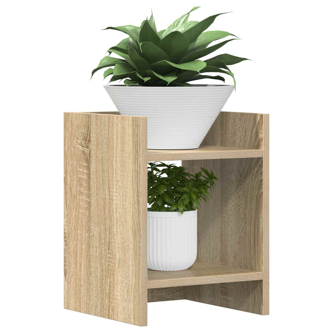 Planteholder Sonoma-eg 30 x 30 x 40 cm Konstrueret træ